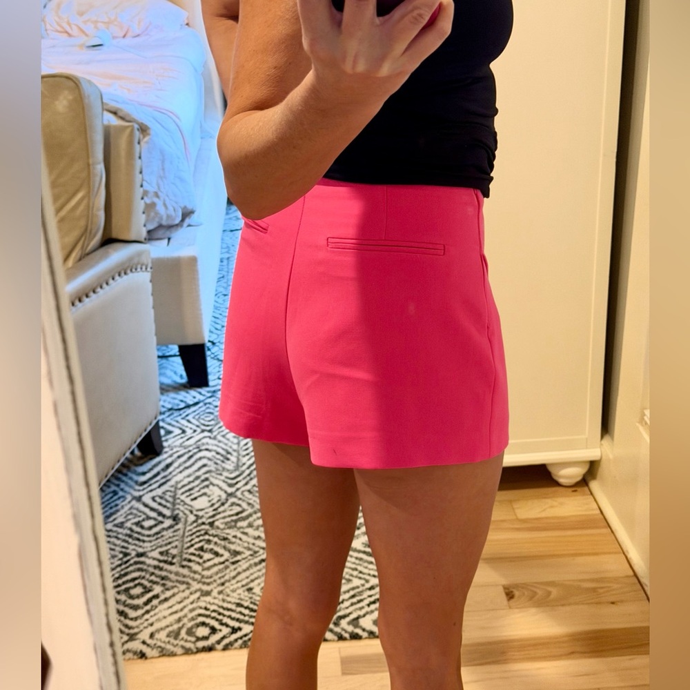 ZARA - hot pink skort. Size small! - Picture 2 of 6